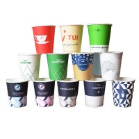 7oz Single Wall Style and Paper Material paper cup