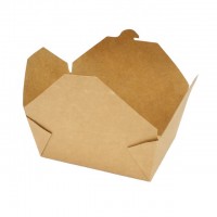 Kraft Paper Lunch Box takeaway Packaging Box Made in Vietnam