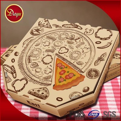 Factory price paper print food packaging custom pizza boxes