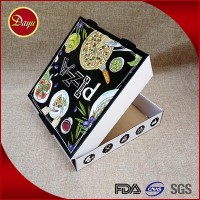 Wholesale recycled pizza sandwich packing kraft paper corrugated box