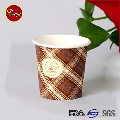 China manufacturers wholesale custom logo 6oz paper coffee cup